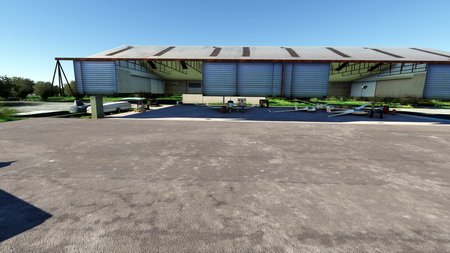 LFOI Abbeville avec la scène VFR Nord-Est V102