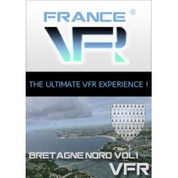 BRETAGNE VFR NORD V2 POUR FSX